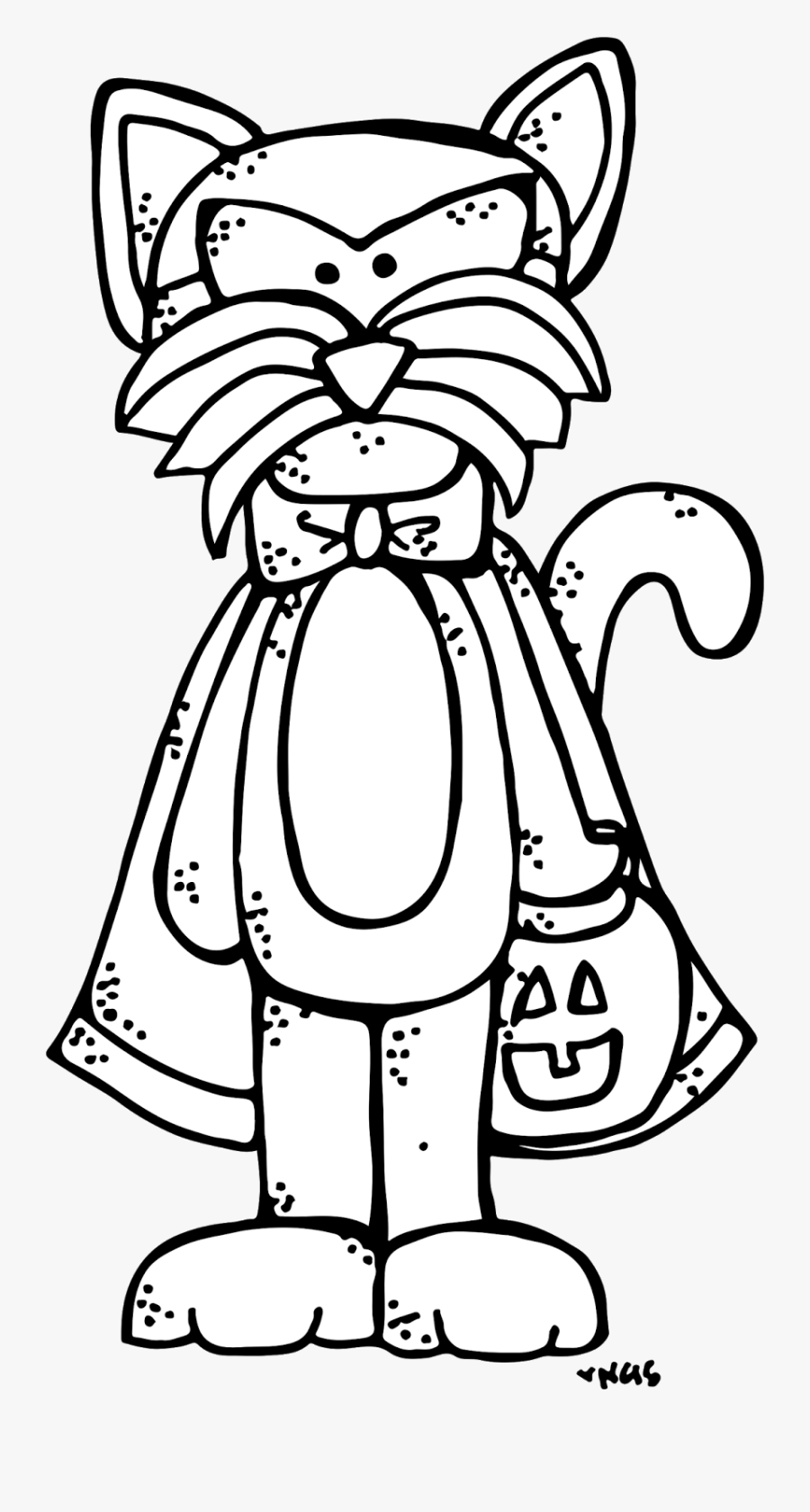 Halloween Clipart Melonheadz - Halloween Melonheadz For Coloring, Transparent Clipart