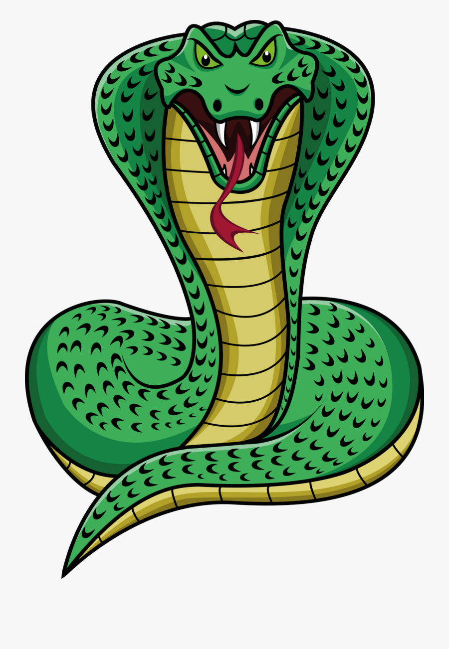 Snake Scale Cartoon Clip Art - Cobra Png, Transparent Clipart