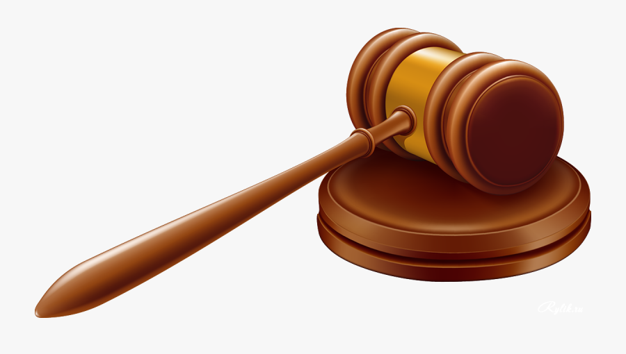 Gavel - Law Icon, Transparent Clipart