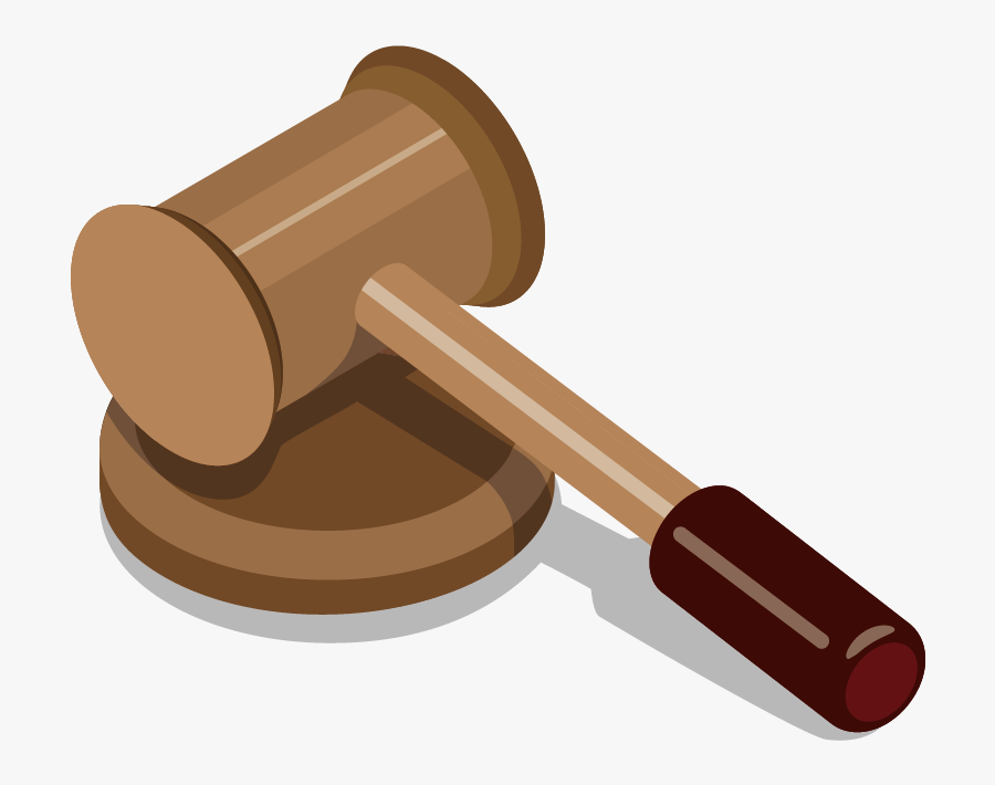 Forum - Shop - Map - Laws - - Gavel Cartoon - Transparent - Cartoon Judge Gavel Png, Transparent Clipart