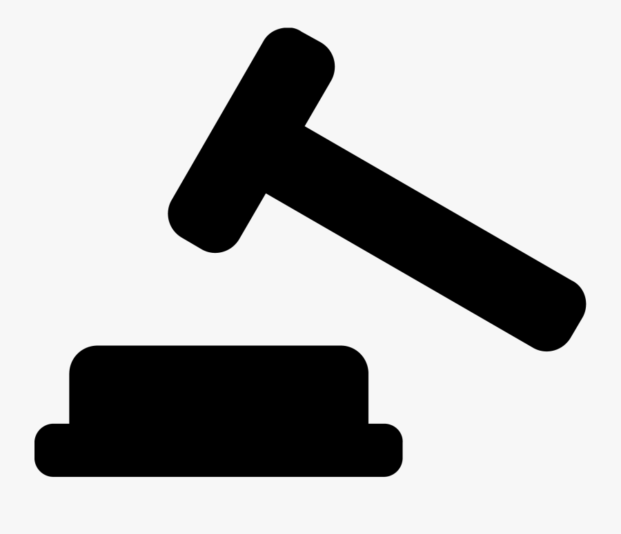 Gavel Clipart Government Symbol - Martillo De Juez Png, Transparent Clipart