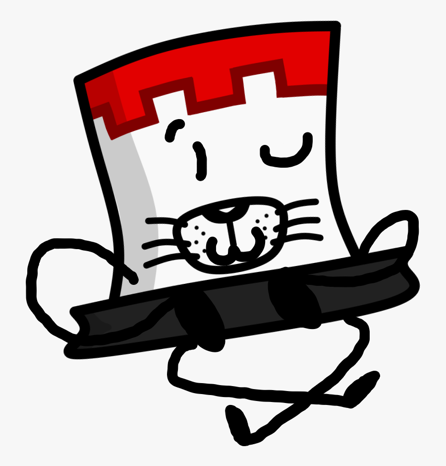 Battle For Bfdi Cat, Transparent Clipart