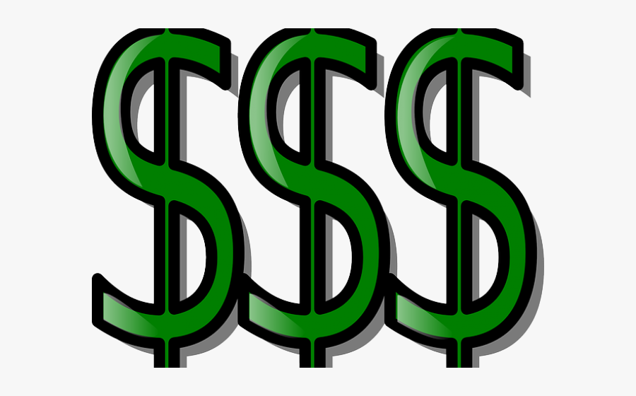 Money Signs Clip Art, Transparent Clipart