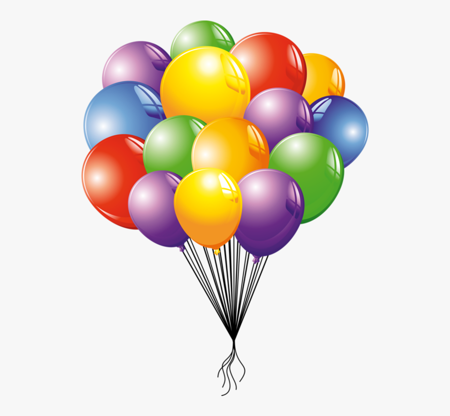Bunch Of Balloons Clipart, Transparent Clipart