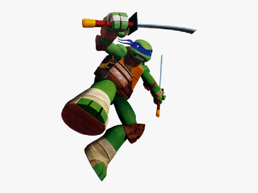 Download Teenage Mutant Ninja Turtles Png Image - Nickelodeon Teenage Mutant Ninja Turtles Leonardo, Transparent Clipart