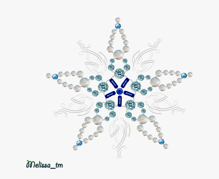 Swirling Snowflake Clipart - Portable Network Graphics, Transparent Clipart