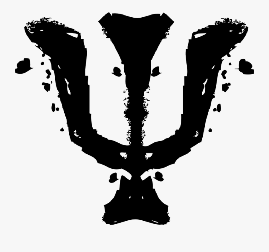Transparent Psy Png - Rorschach Psychology Symbol, Transparent Clipart