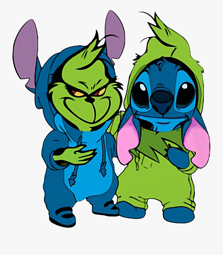 Download Best Friends Baby Grinch And Stitch Long Shirt, Sweater ...