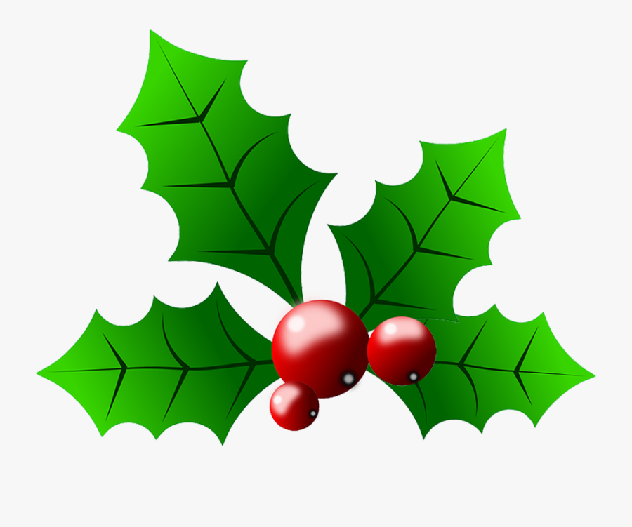 Holly Berries Con Transparrent - Holly Berry No Background, Transparent Clipart