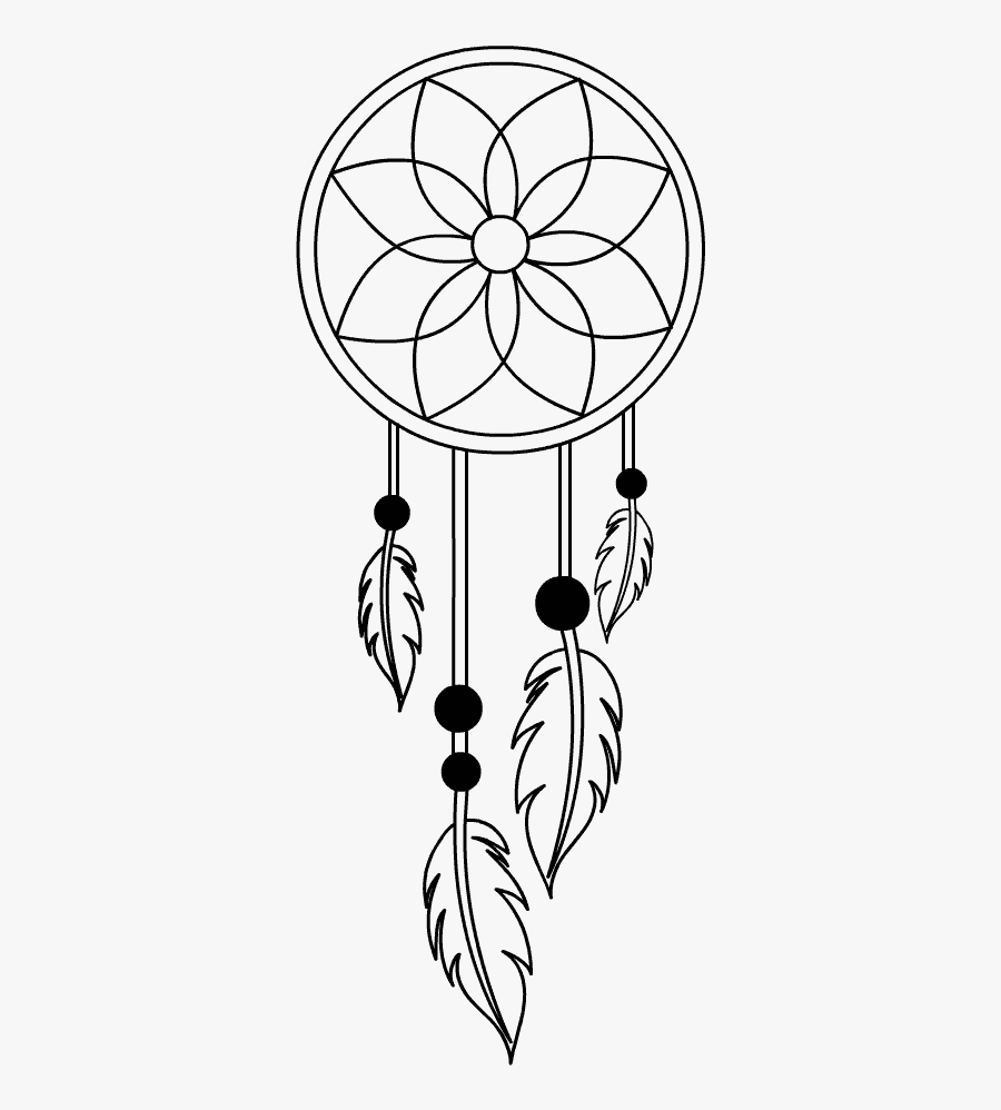 Download Simple Dream Catcher Drawing , Free Transparent Clipart ...
