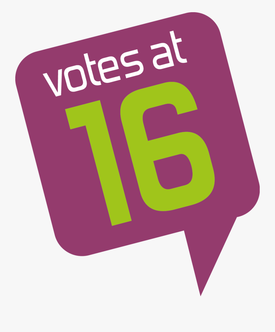 Election Clipart Political Participation - Votes At 16 Logo, Transparent Clipart