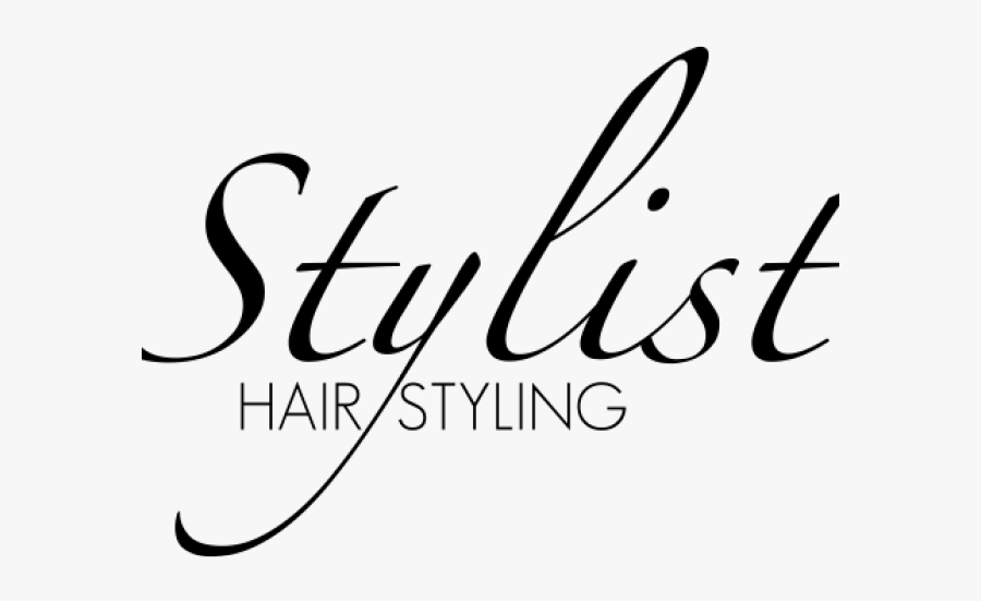 Hair Stylist Pics - Calligraphy, Transparent Clipart