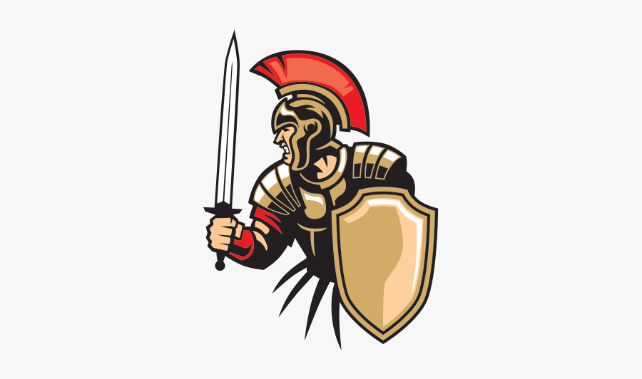 Lion & Bat Shield Kingdom Baseball Clipart - Join The Roman Army Poster, Transparent Clipart