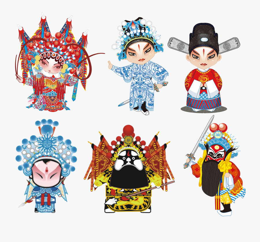 Clipart Castle Chinese - Character Of Peking Opera, Transparent Clipart