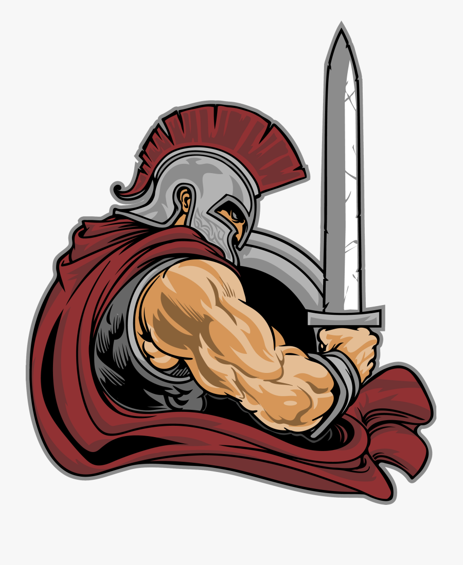 Free On Dumielauxepices Net - Spartan Warrior, Transparent Clipart