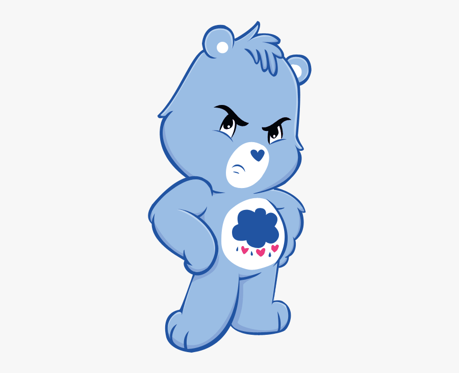 Care Bears Clipart Pumpkin - Grumpy Care Bear, Transparent Clipart