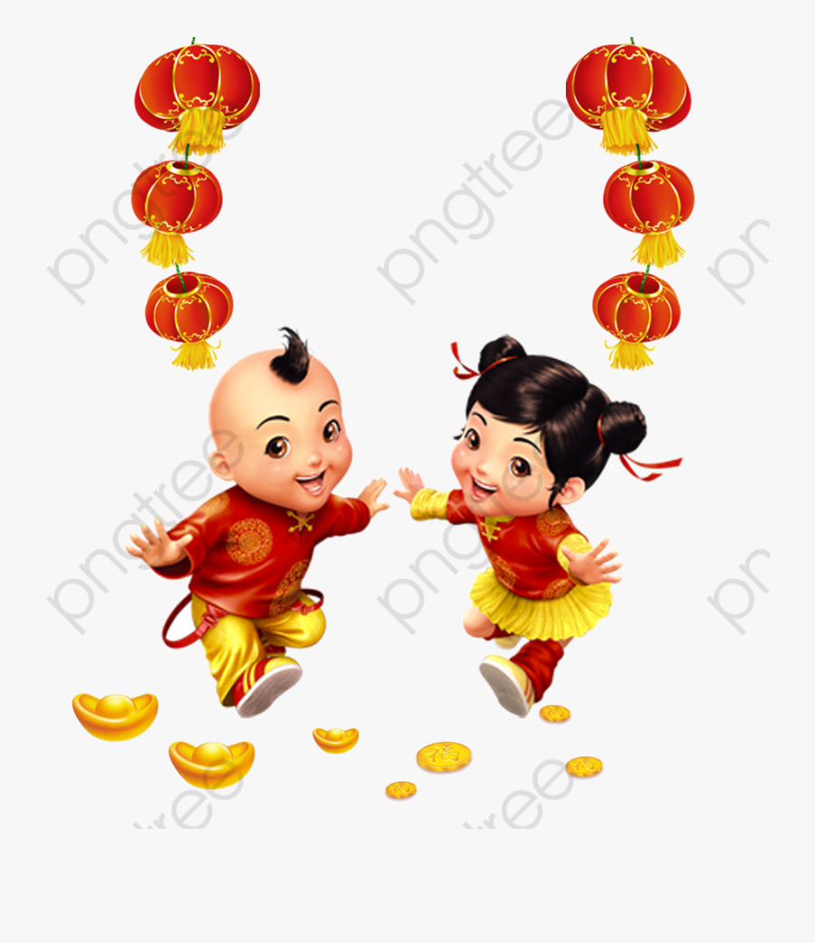 chinese new year doll