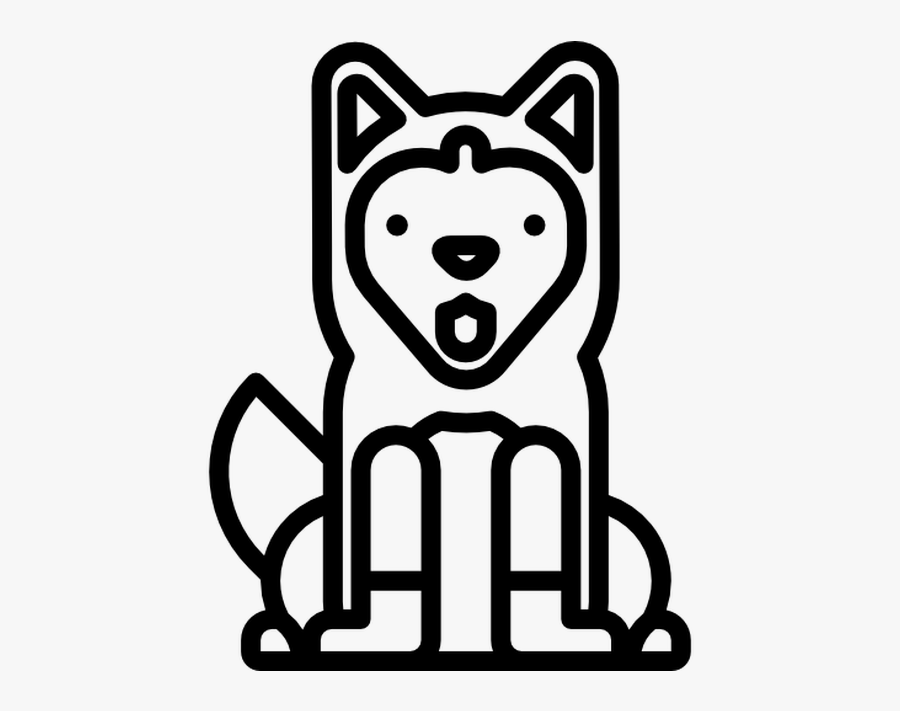 Free Download Dog Clipart Cat Siberian Husky Puppy - Free Dog Icons Husky, Transparent Clipart