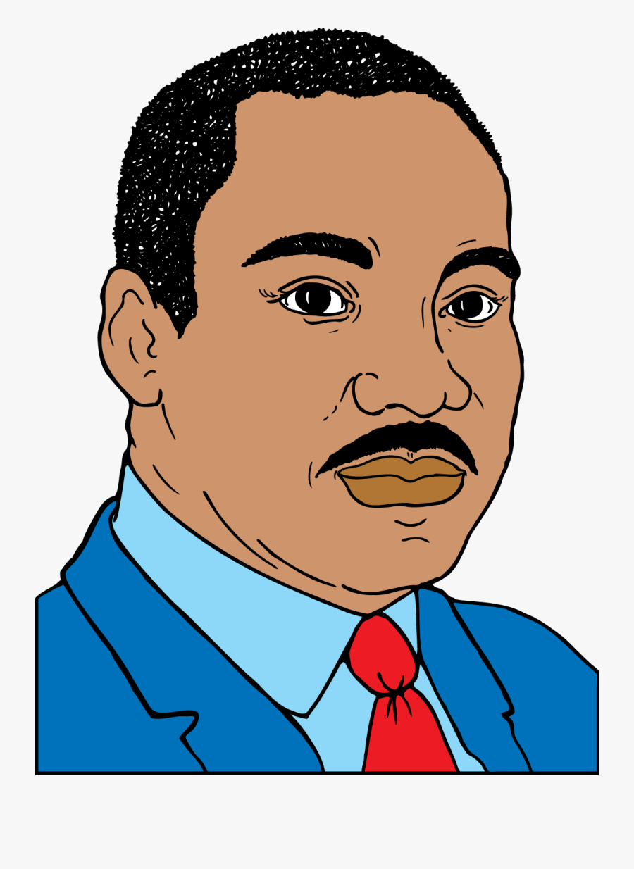 Martin Luther King Jr Clip Art - Animated Martin Luther King Jr Cartoon, Transparent Clipart