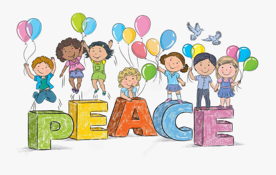 Clipart Stock The Peaceful Planet Peace - Slogans On Importance Of Education, Transparent Clipart
