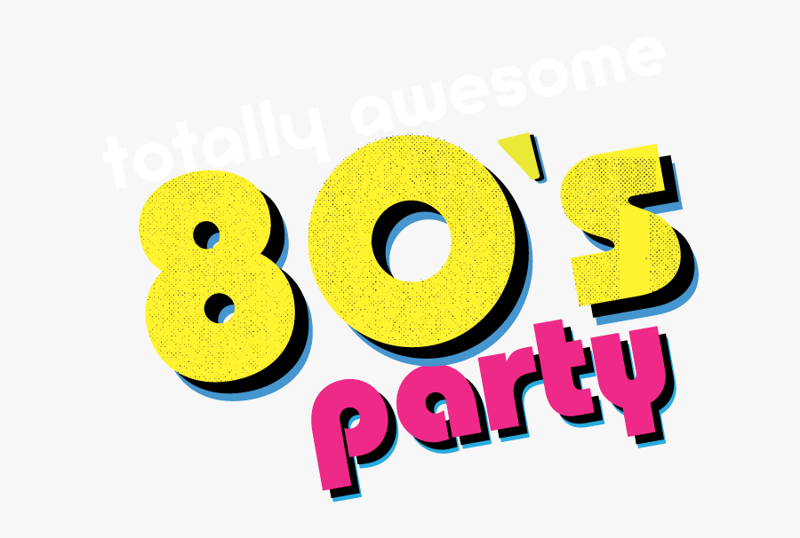 Clip Art 80s Party Background - 80's Party Clip Art, Transparent Clipart