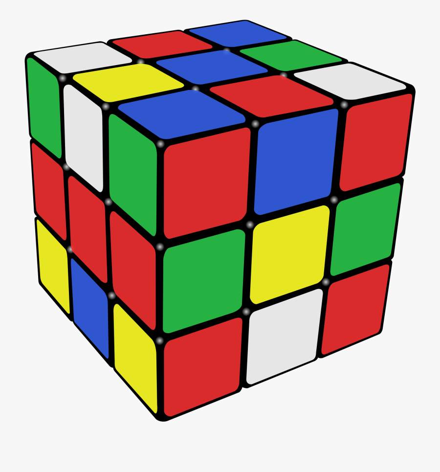 Rubik Clipart Cubic - Rubik's Cube Clip Art, Transparent Clipart