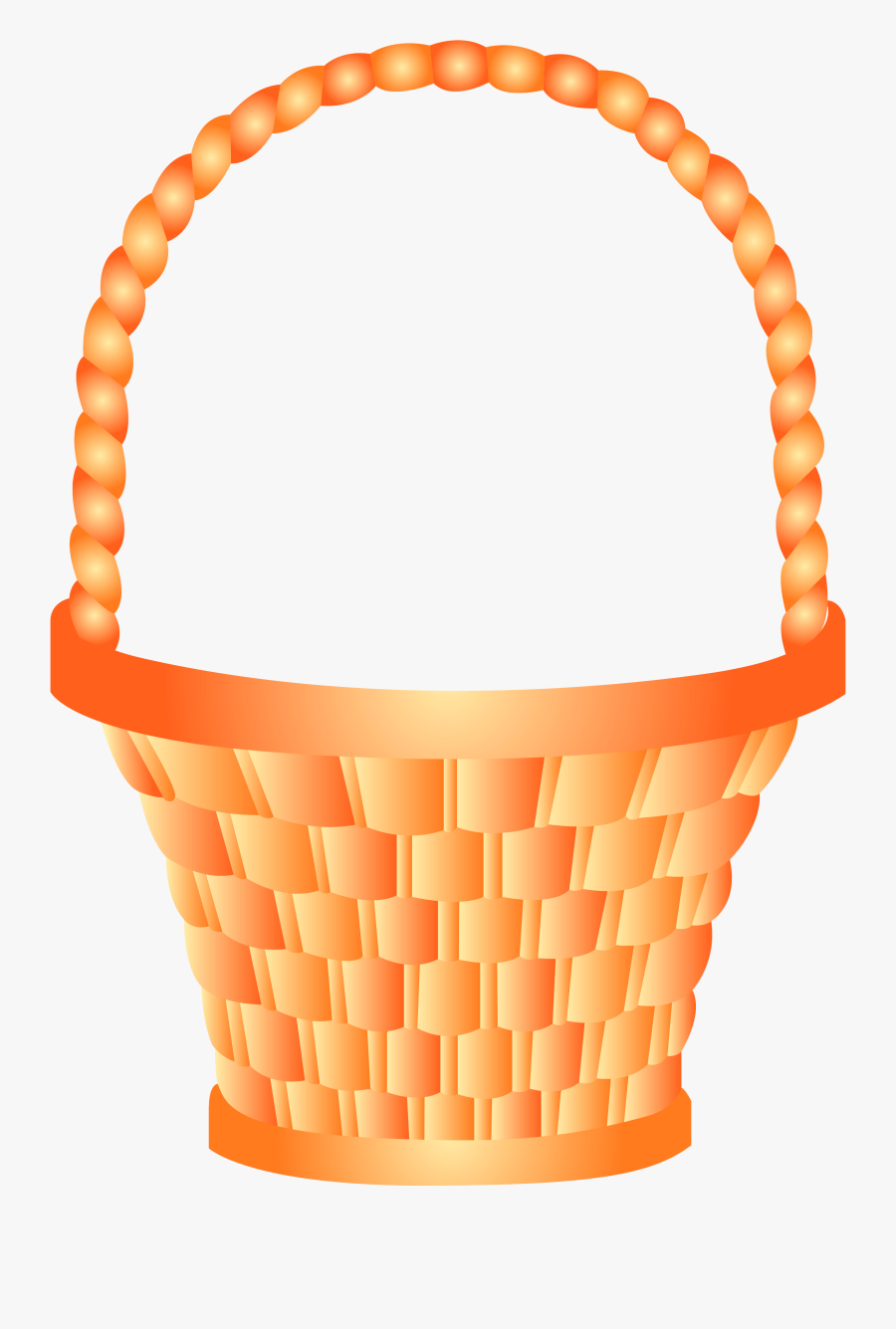Transparent Empty Basket Clipart - Happy Easter Meme 2019, Transparent Clipart