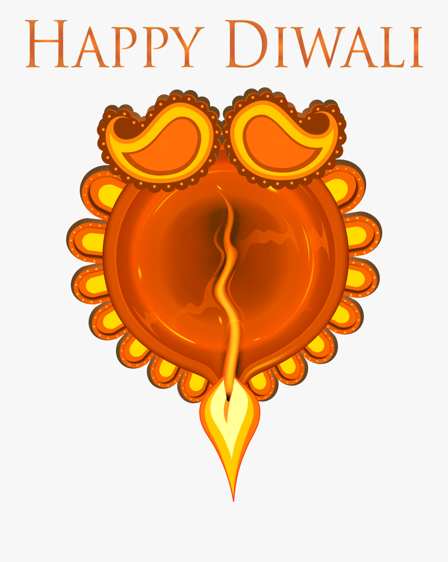 Happy Diwali Decoration Png, Transparent Clipart