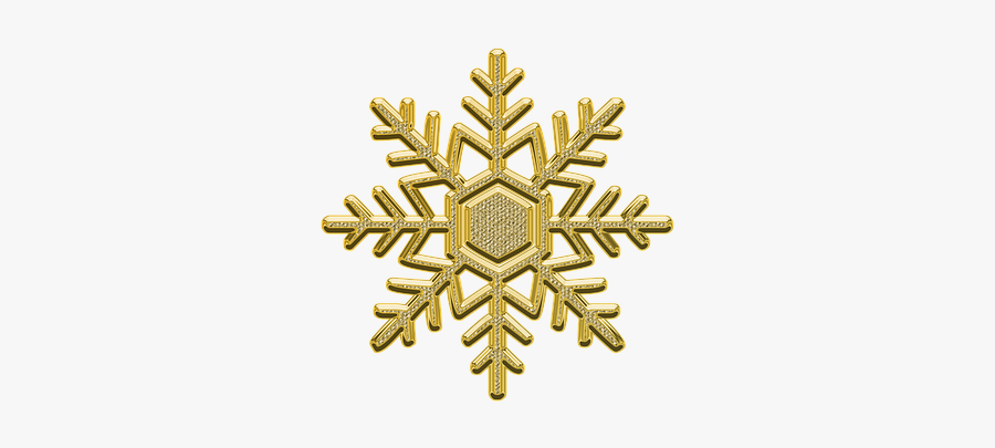 Gold Snowflake Png - Tatuajes Temporales De Mandalas, Transparent Clipart