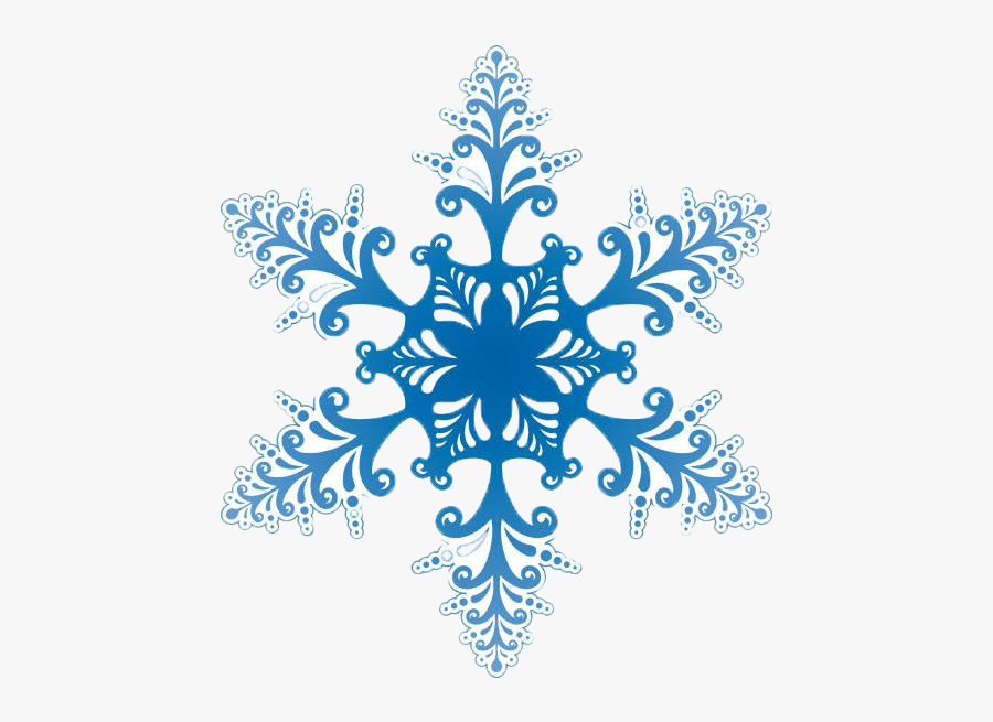 Snow - Vector Snowflake Png, Transparent Clipart