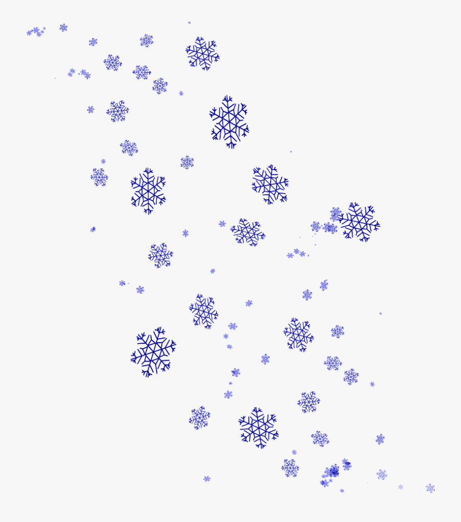 Download Mq Snowflakes Blue - Illustration, Transparent Clipart