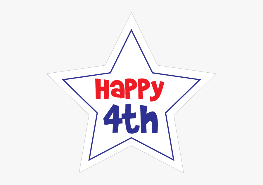 4th Of July Star Clipart, Transparent Clipart