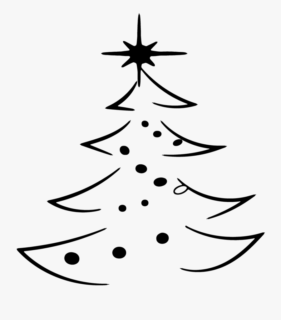 Operation Christmas Child Collects More Than 7,500 - Abstract Christmas Tree Clipart White, Transparent Clipart