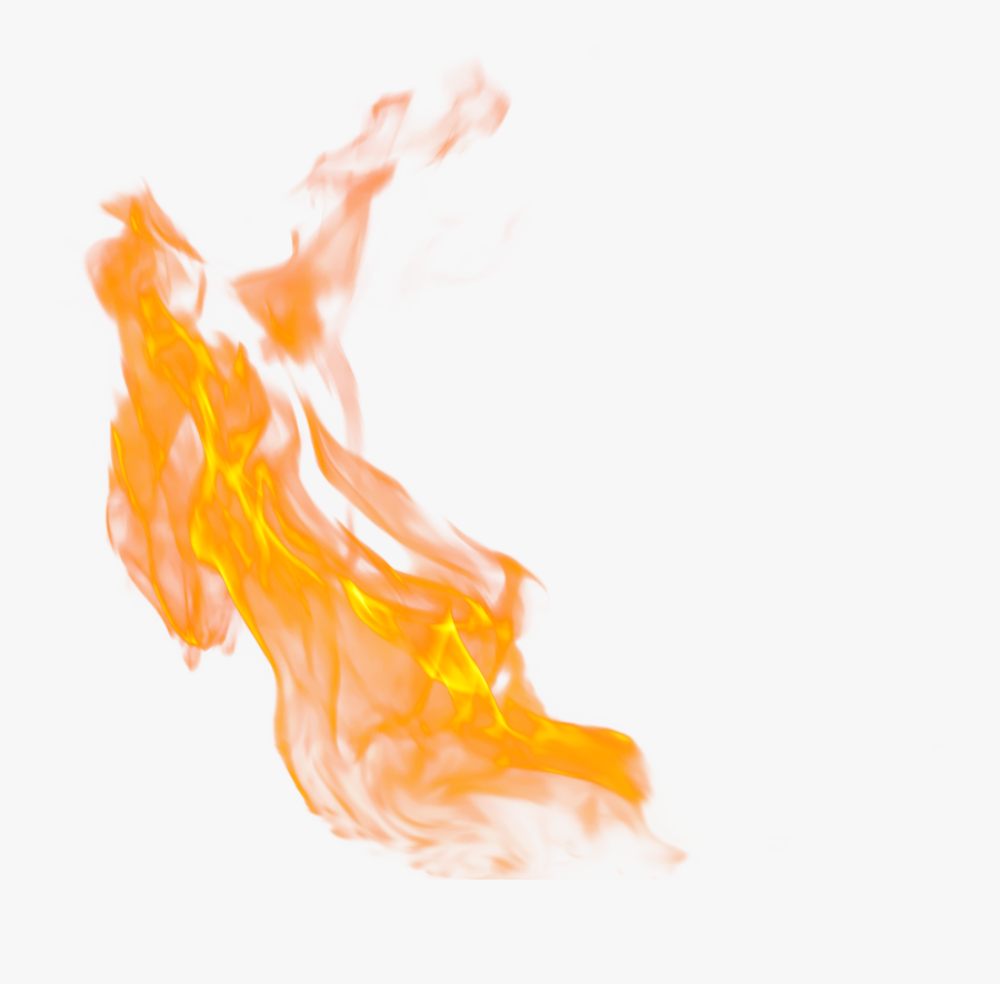 Transparent Realistic Fire Flames Clipart - Transparent Background Flame Fire Png, Transparent Clipart