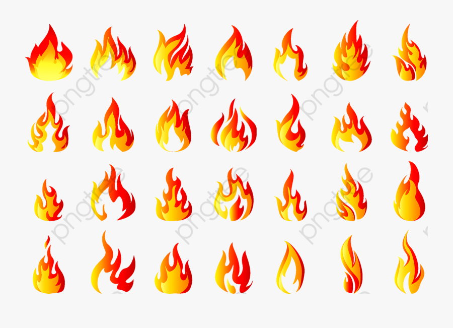 Transparent Realistic Fire Flames Clipart Png Yama De Fuego Vector Free Transparent Clipart Clipartkey