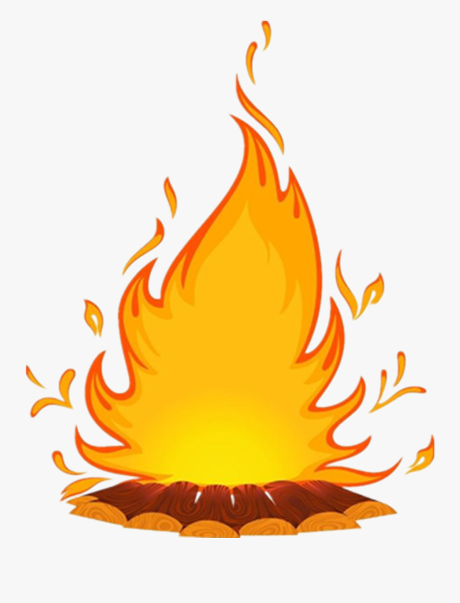 Flames Clipart Png Feu De Cheminee Dessin Free Transparent Clipart Clipartkey