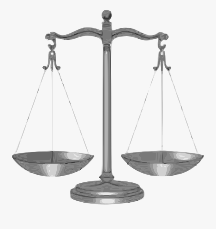 Measuring-instrument - Scales Of Justice, Transparent Clipart