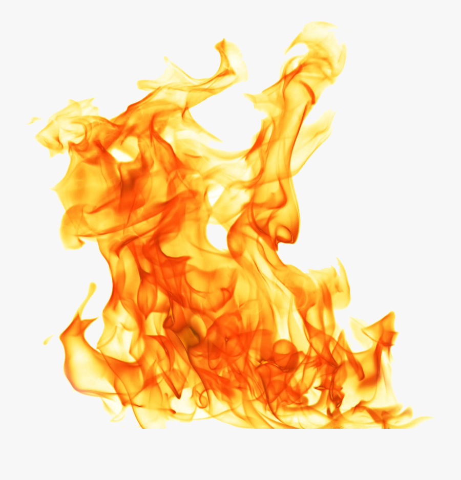Animated Realistic Fire With Smoke On Transparent Background - Transparent Background Fire Png, Transparent Clipart