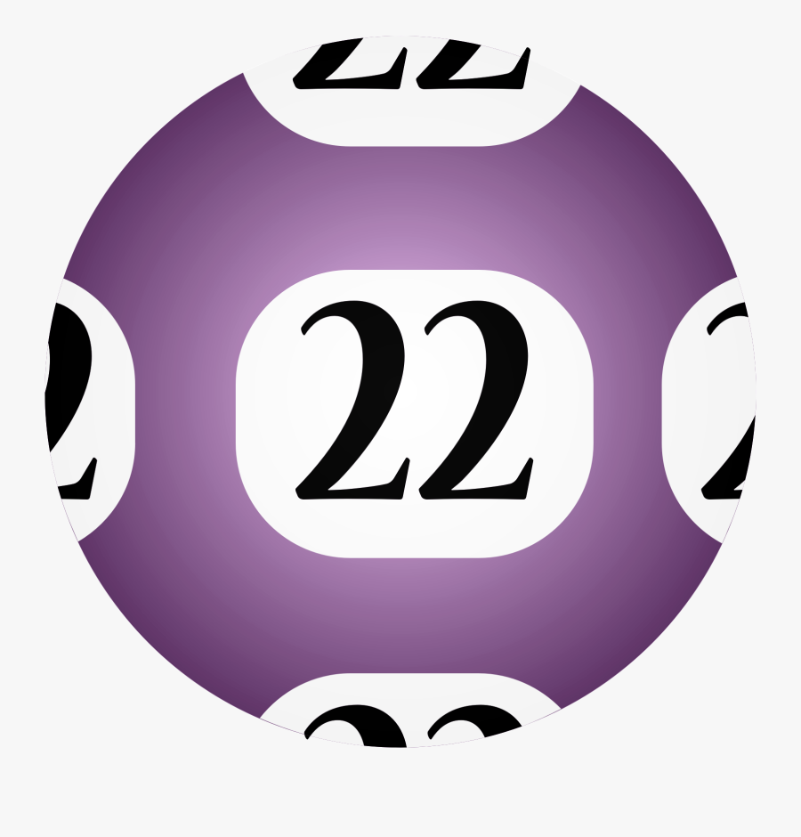 Free Clip Art " - Lottery Ball 25, Transparent Clipart