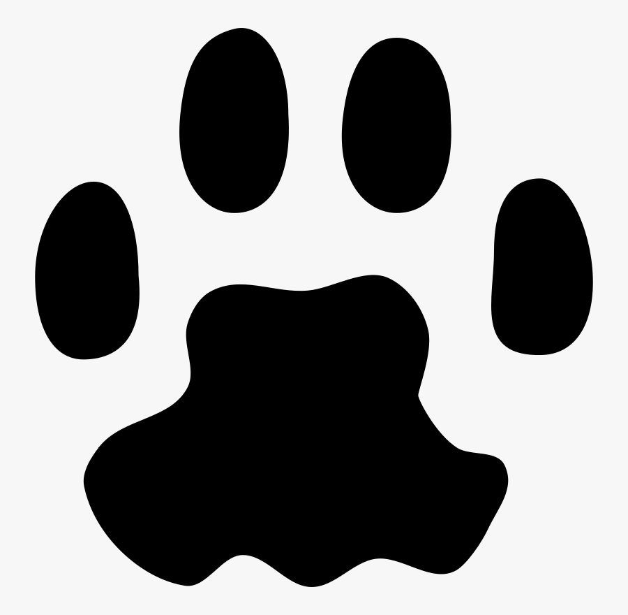 Dog Paw Print Tattoos Cheetah Print Love Tattoo Bag - Cat Paw Print Transparent Background, Transparent Clipart