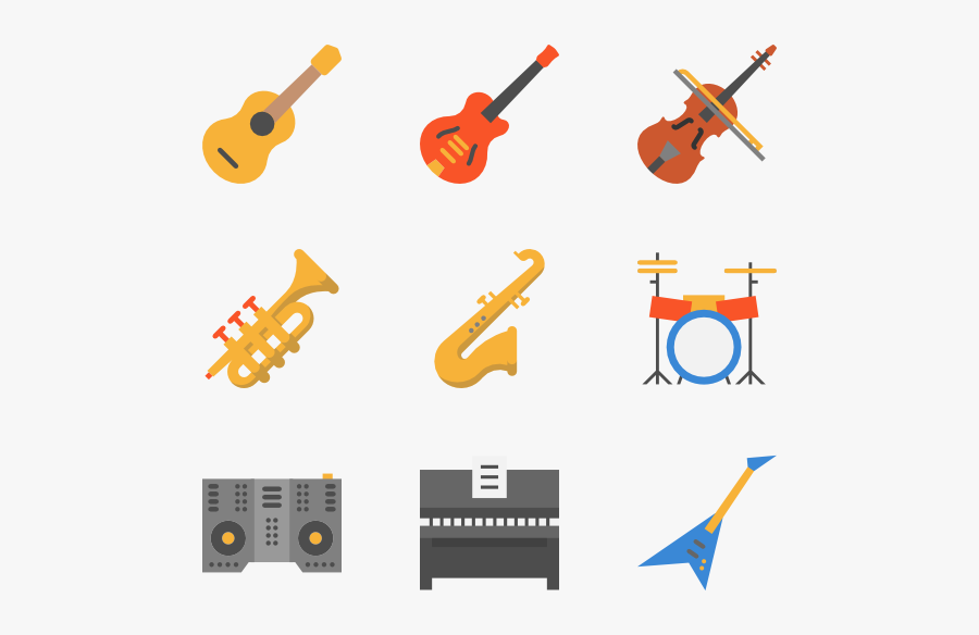 Orchestra Icon Packs - Transparent Instrument Png, Transparent Clipart