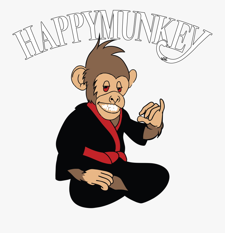 Happy Munkey, Transparent Clipart