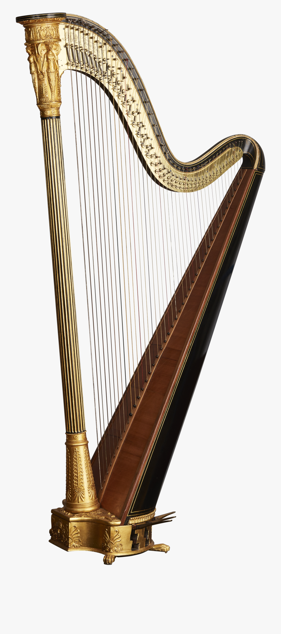 Harp Clipart Harp Instrument, Transparent Clipart