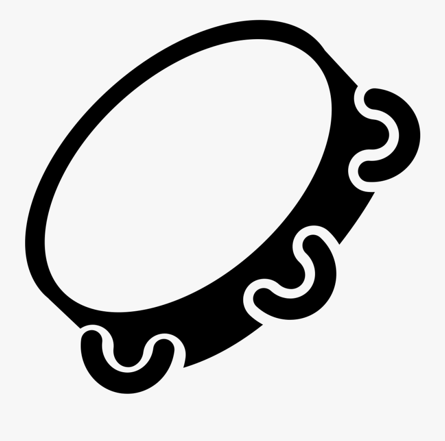 Instruments Clipart Tambourine - Percussion Icon Png, Transparent Clipart
