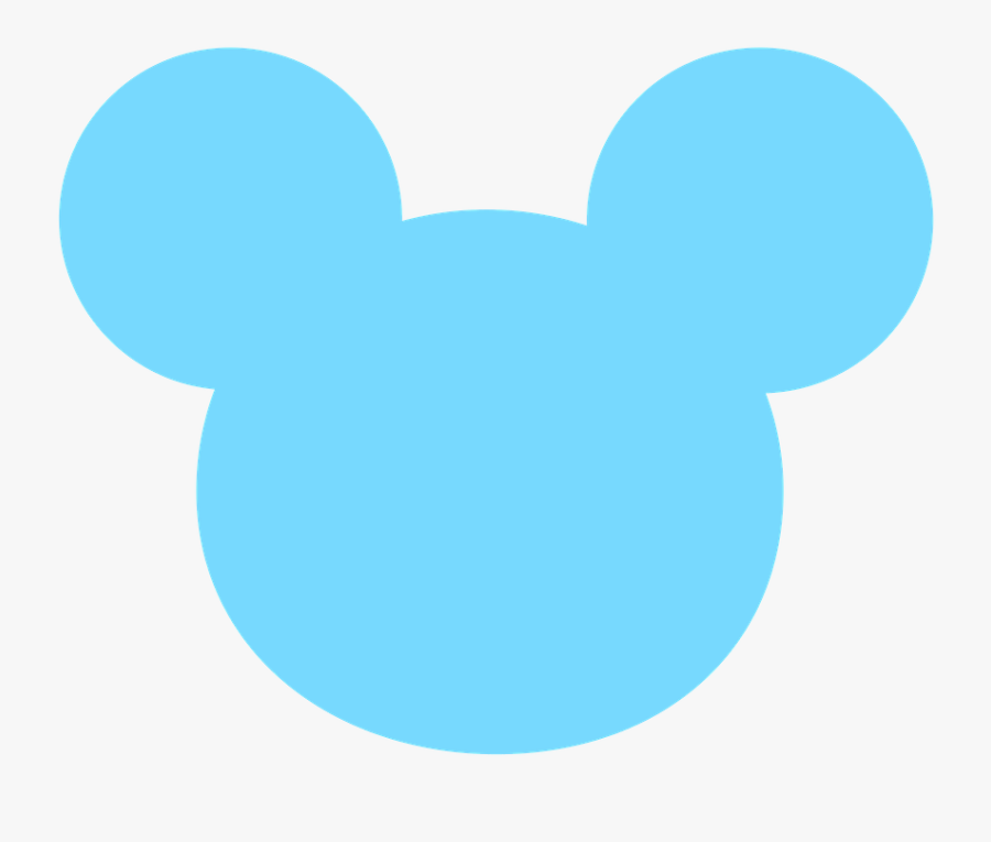 Mickey E Minnie - Baby Mickey Mouse Head, Transparent Clipart