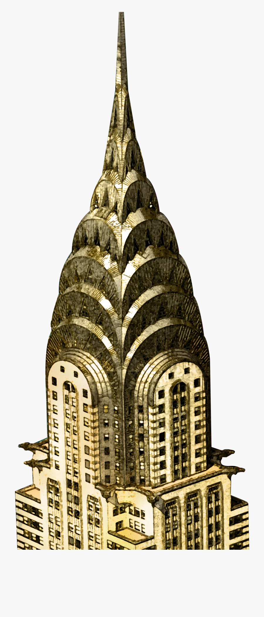 Clip Art Empire State Building Clip Art - Empire State Building Png, Transparent Clipart