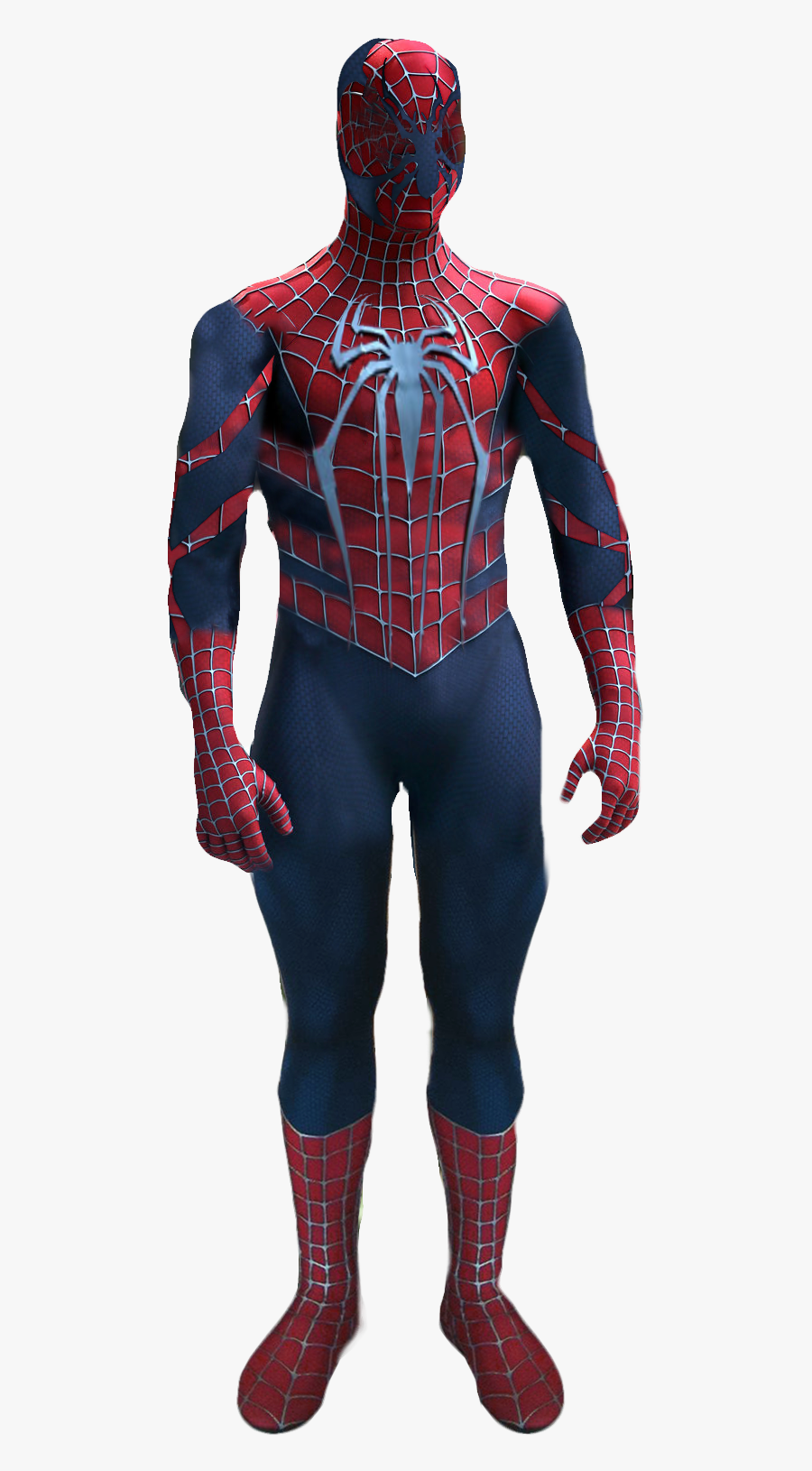 Spider Man Costume Fan Art - Drawing Of The Amazing Spider Man, Transparent Clipart