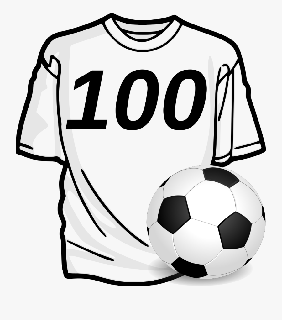 Jersey Clipart Football Fan - One T Shirt Clipart, Transparent Clipart