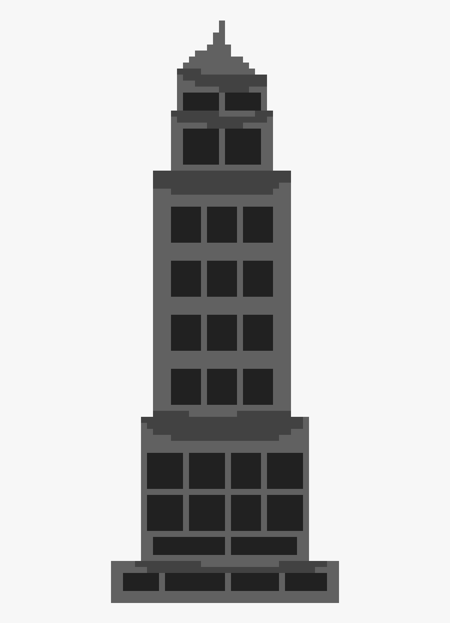 Tower Block, Transparent Clipart