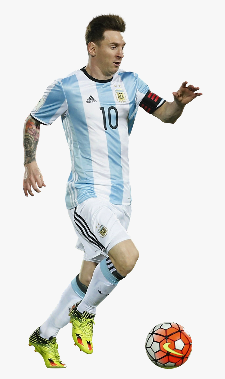 Messi National Football Team Argentina Sport Jersey - Messi Footballer Image Png, Transparent Clipart